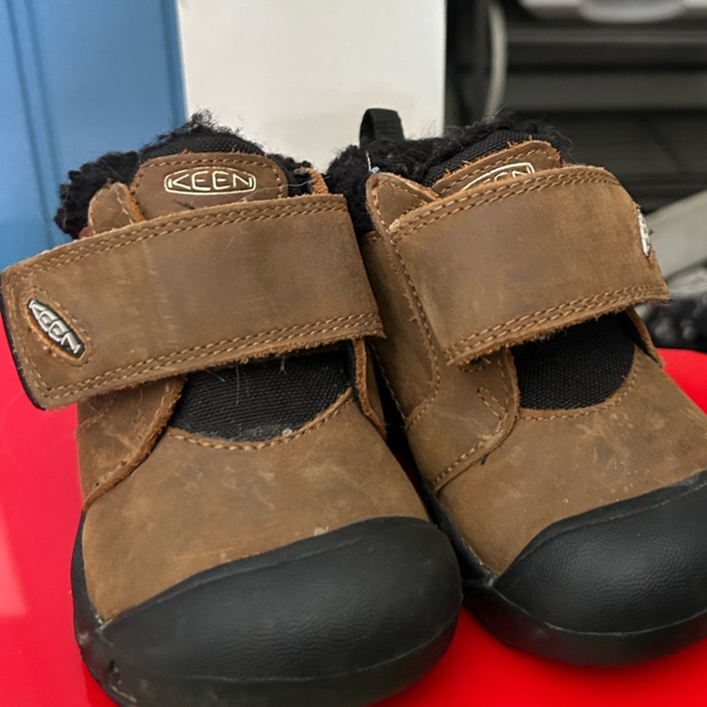 Keen Kids Brown and Black Boots